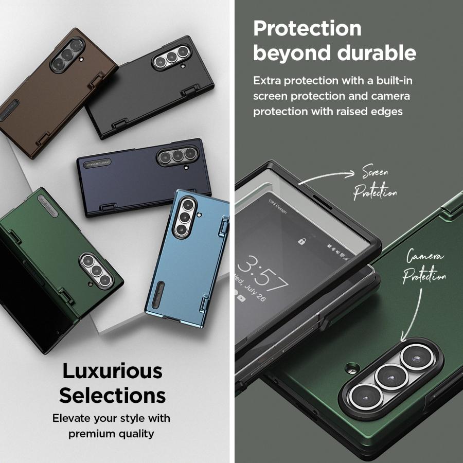 VRS DESIGN Galaxy Z Fold7 ケース 耐衝撃 カバーディスプレイ ヒンジ