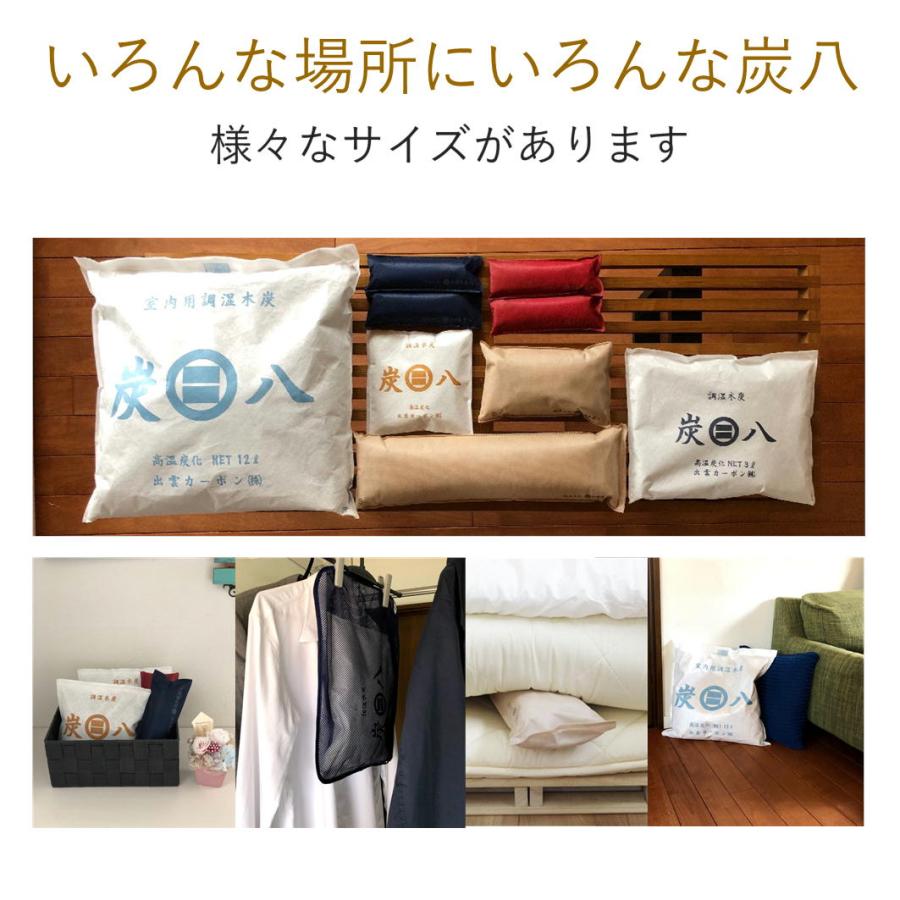 炭八 ３Lサイズ5個 ＋ 小袋4個 セット 消臭 除湿 調湿 出雲  炭はち すみはち  湿気 防虫 ダニ  対策 お試し |  | 17