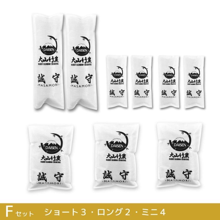 半永久的に 湿気対策 消臭対策 鳥取県産 竹炭 室内用 えらべる セット 除湿剤 消臭 におい カビ 対策 調湿 押入 収納  誠守 SDGs |  | 06
