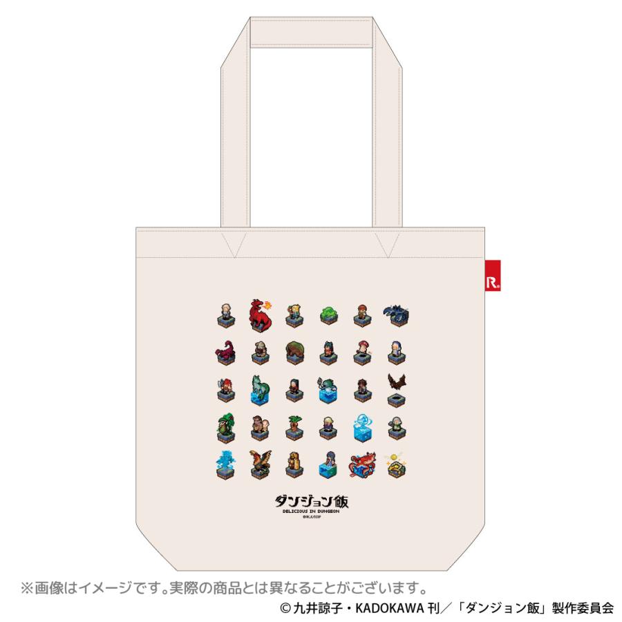 ダンジョン飯 グッズ 公式 ROOTOTEコラボ トートバッグ ドット絵