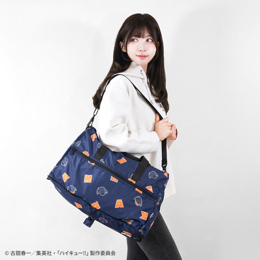 ハイキュー グッズ 公式 HAPITAS PLUS 折りたたみボストンバッグ 全2種 |  | 08