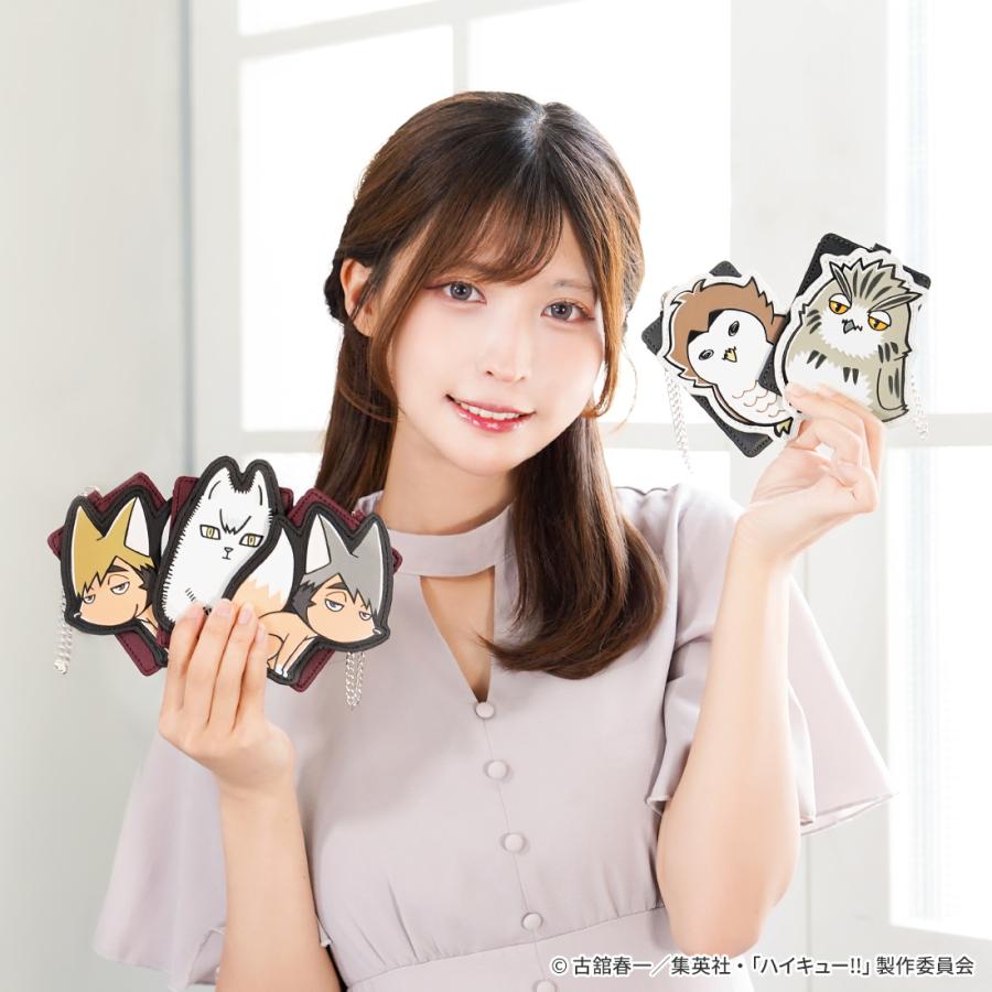 ハイキュー グッズ 公式 ダイカットパスケース マスコットキャラクター