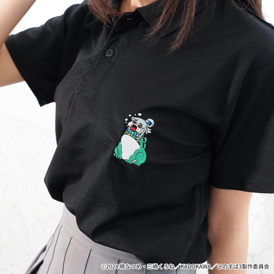 このすば グッズ 公式 ジャイアントトード ポロシャツ アニメ「この素晴らしい世界に祝福を！」 |  | 02