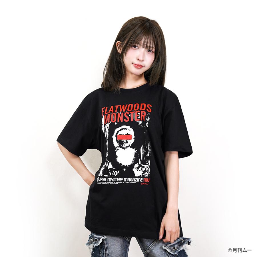 月刊ムー グッズ 公式 ムー Tシャツ 全3種 ビッグフット フラットウッズモンスター 捕らえられた宇宙人 |  | 05