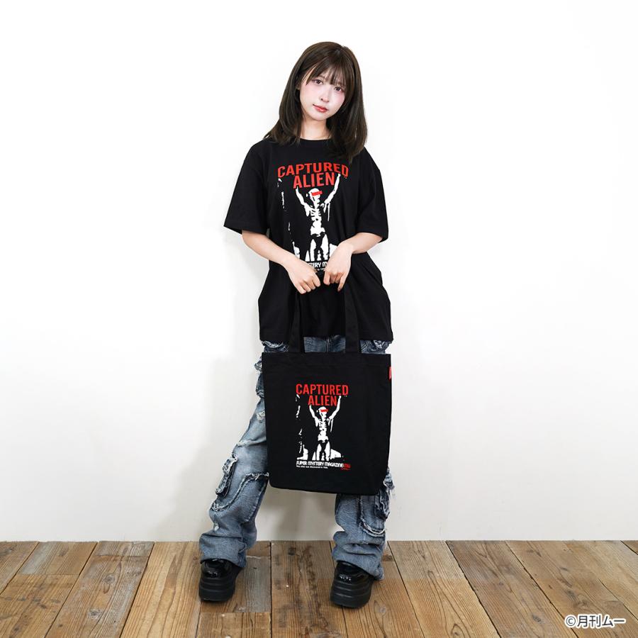 月刊ムー グッズ 公式 ムー ROOTOTEコラボ トートバッグ 全3種 ビッグフット フラットウッズモンスター 捕らえられた宇宙人 |  | 06