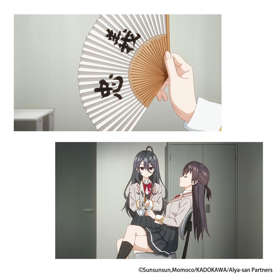 ロシデレ グッズ 公式 綾乃「忠義」扇子 日本製 白竹堂 : アクロス