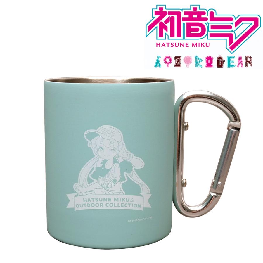 初音ミク (GL) カラビナ付きステンレスマグ : アクロス CONTENTS on