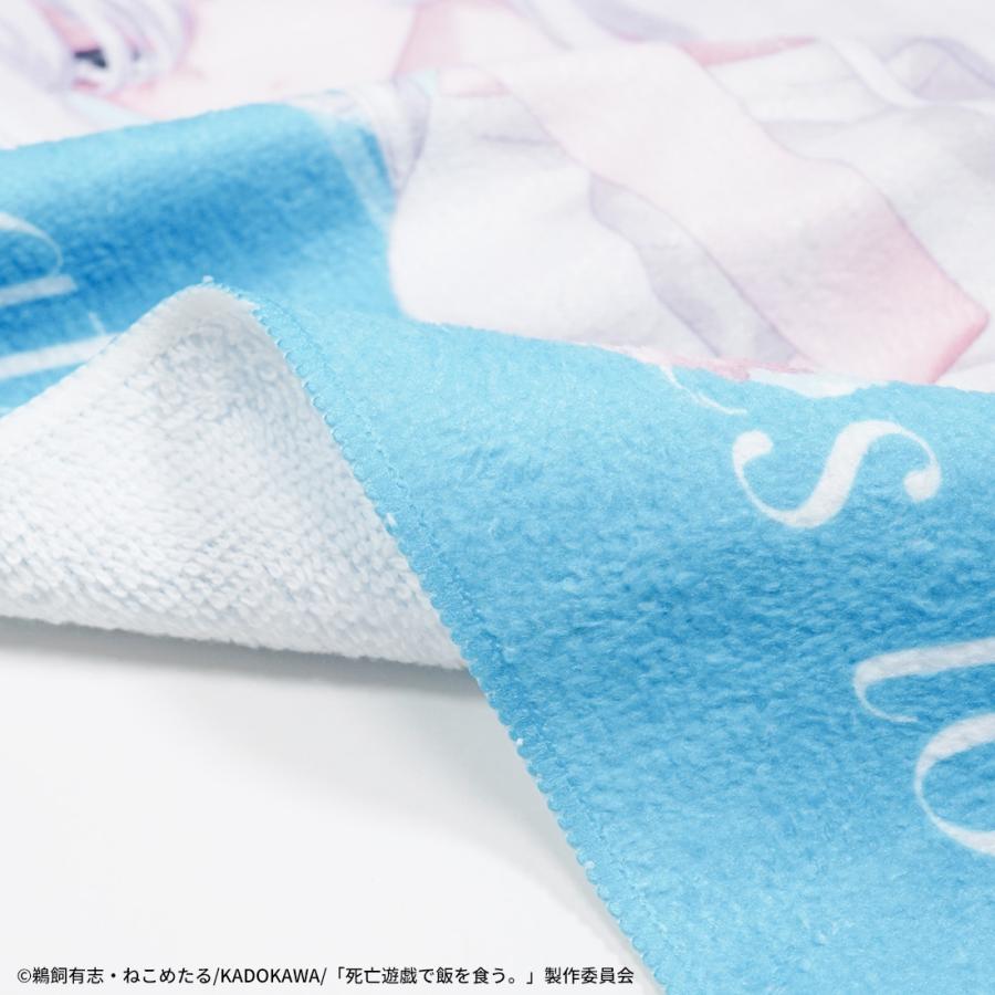 【予約販売 2026年8月26日発売予定】死亡遊戯で飯を食う。グッズ 公式 フェイスタオル 幽鬼 (ネコポス対応) ※発売日から2〜4営業日後に発送 |  | 02