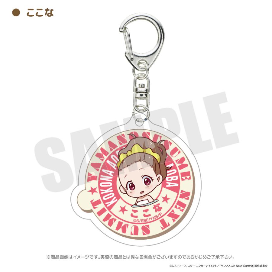ヤマノススメ NextSummit グッズ 公式 温泉アクリルキーホルダー 全5種