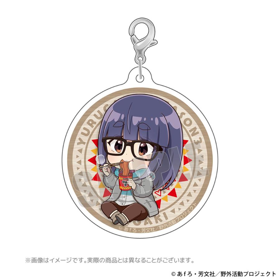 ゆるキャン△ SEASON３ グッズ 公式 カップ麺シリーズ アクリルキーホルダー 全6種 日本製 (お一人様各2点限り) ネコポス対応 |  | 03