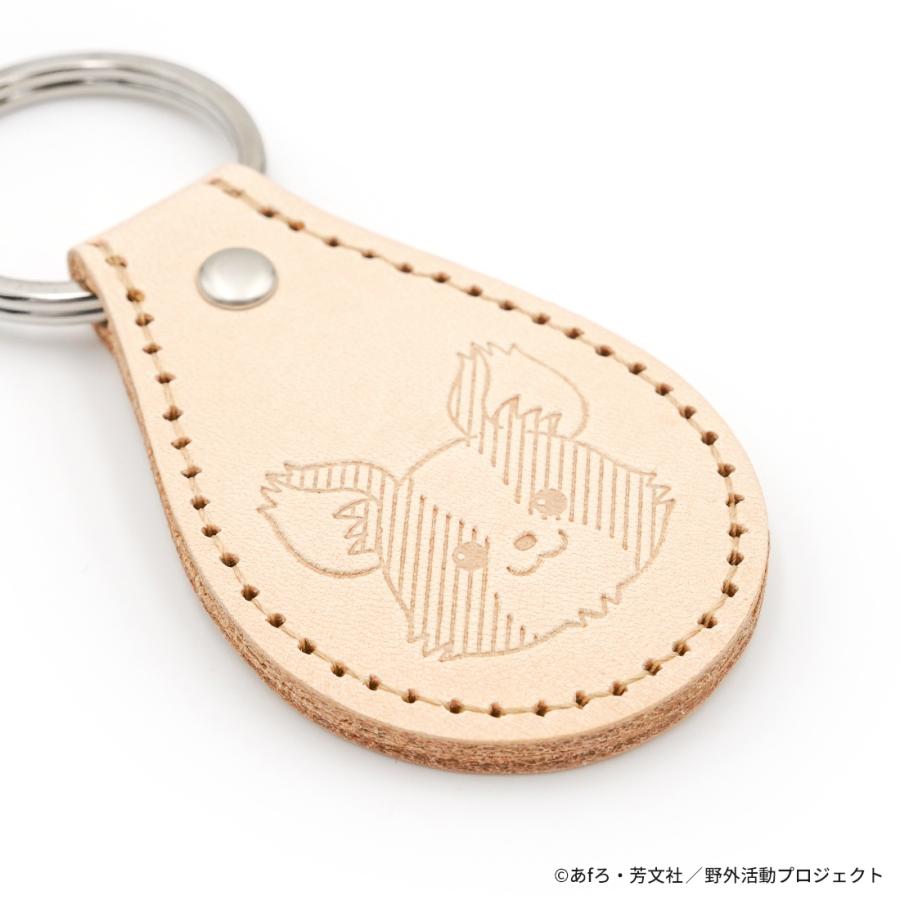 ゆるキャン△ SEASON3 グッズ 公式 ちくわのレザーキーホルダー 日本