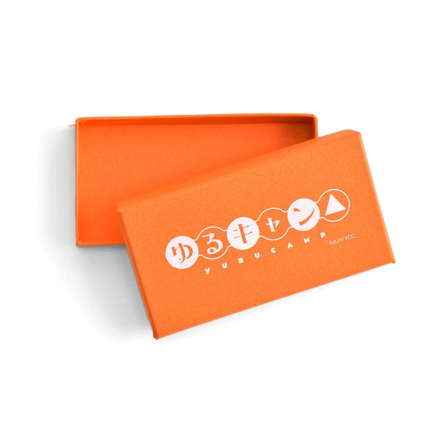 ゆるキャン グッズ 公式 土岐綾乃 日本製 本革 レザーキーホルダー 車