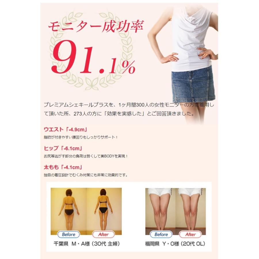 期間限定5%OFF！　プレミアムシェキールプラス シェキプラス ダイエット 補正下着 骨盤 引き締め 脚痩せ 下半身太り ヒップアップ 細見え｜cona｜08