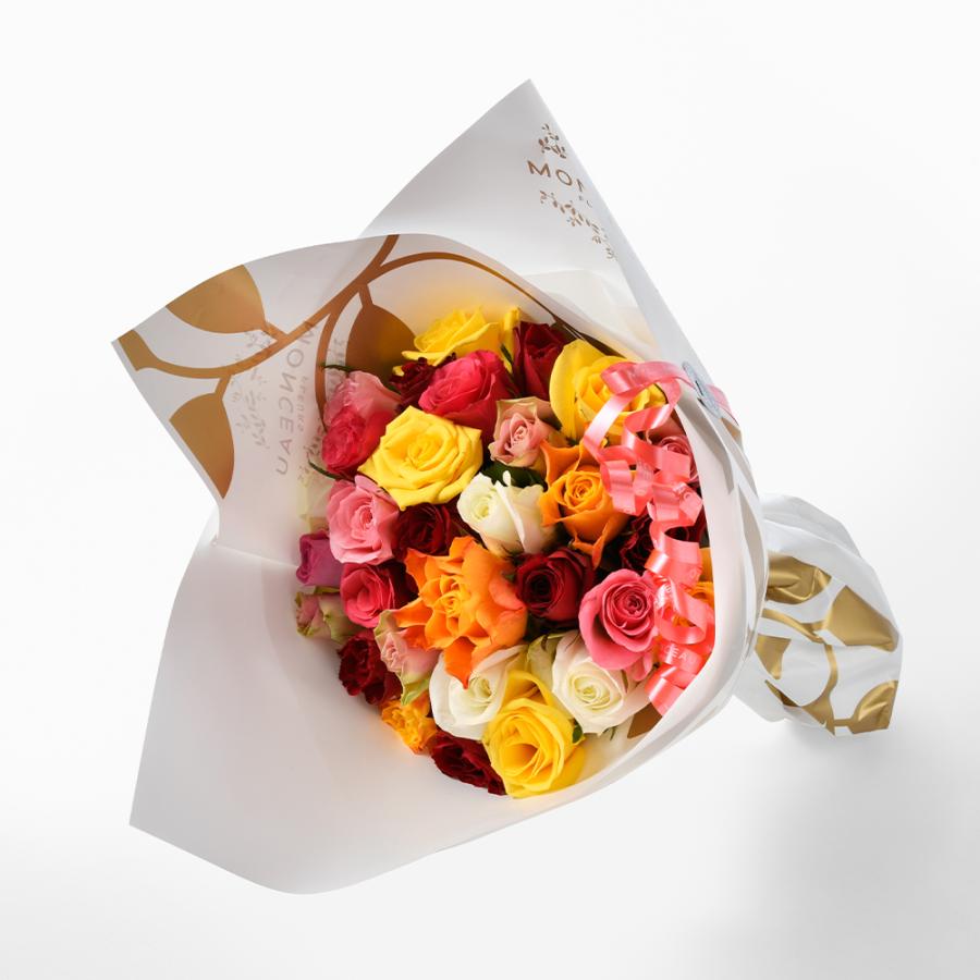 モンソーブーケ ローズ メランジェ お花 フラワーギフト プレゼント おしゃれ 高品質