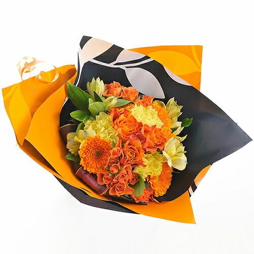 モンソーブーケ シャルム （オレンジ） お花 フラワーギフト プレゼント おしゃれ 御歳暮 お歳暮 夏ギフト |  | 02