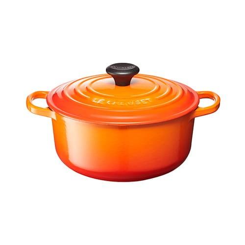 LE CREUSET ル クルーゼ シグニチャー ココット ロンド 20cm 2501-20 結婚祝い 贈り物 プレゼント お返し ギフト 新築祝い 料理 鍋 結婚 母の日 2024｜concent