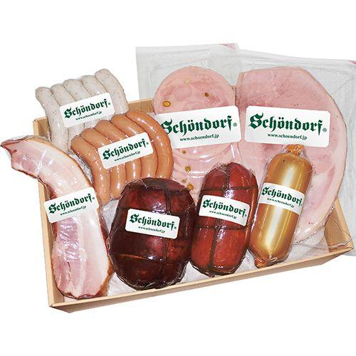薫製ハム 詰め合わせ しっぺい返し 差し上げ物 SCHOENDORF シェーンドルフ 日進薫製ハム シュペツィエルB 仕掛ける 御祭り 内祝い 差し上げ物 一緒になる内祝い 一緒になる慶び事
