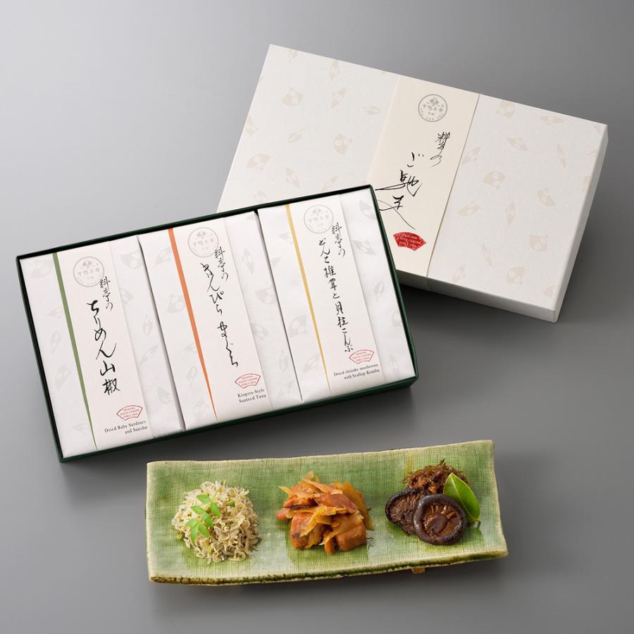 下鴨茶寮 料亭のご馳走 特選代引不可 ちりめん山椒 きんぴらまぐろ 鯛そぼろ お取り寄せ グルメ ギフト お祝い 内祝い 引き出物 結婚祝い 人気 Concent コンセント 通販 Yahoo ショッピング