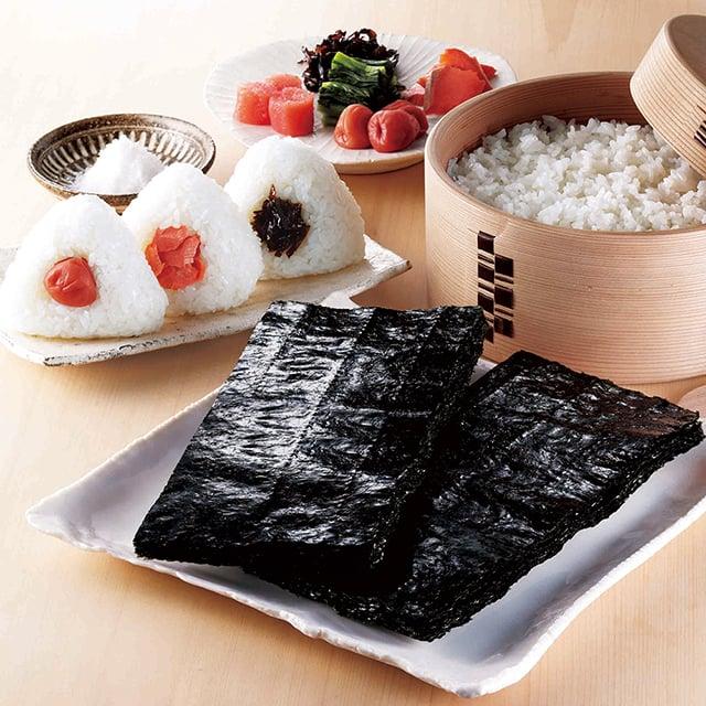 山本海苔店 「梅の蕾」焼海苔 味付海苔 半裁 詰合せ 40号 (TBB4AN) おにぎりのり のり 高級 贈答品 手土産 お祝い 内祝いの品 食べ物 食品 ギフト | 山本海苔店 | 01