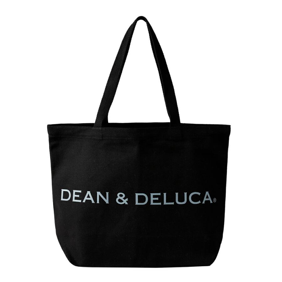 DEAN & DELUCA（ディーン&デルーカ） トートバッグ ブラック L エコバッグ レジ袋 ギフト マイバッグ バッグ シンプル トートバッグ 母の日 ギフト | 