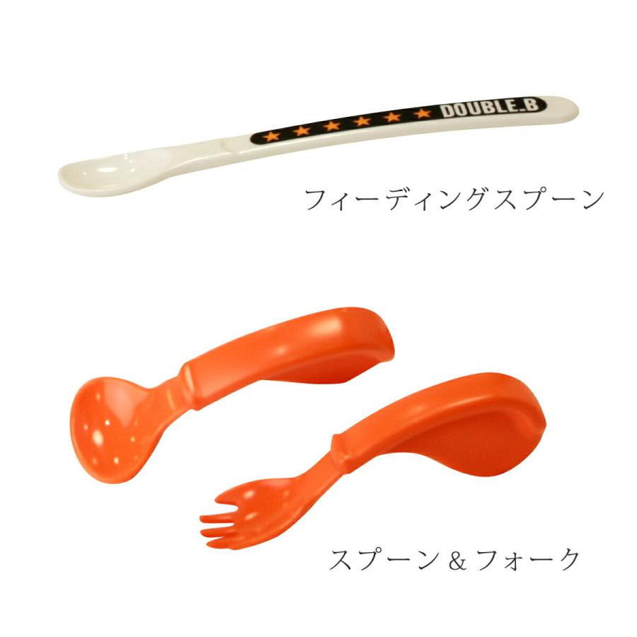 MIKI HOUSE（ミキハウス） ダブルB ベビー食器セット（12点セット） プレゼント 出産祝い 離乳食 電子レンジ 食洗機対応 食器セット ギフトセット お食い初め | MIKI HOUSE | 06