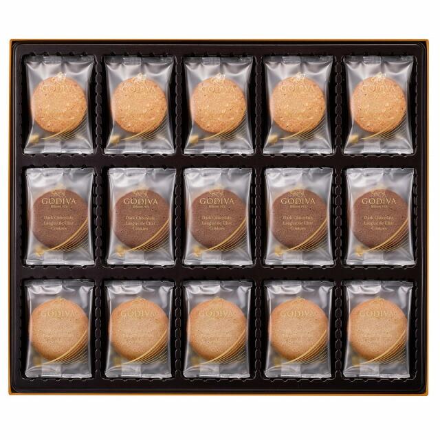 GODIVA（ゴディバ） ラングドシャクッキーアソートメント (52枚入) スイーツ 洋菓子 ギフト プレゼント チョコレート お菓 ギフト バレンタイン チョコ 送料無料 | ゴディバ | 01