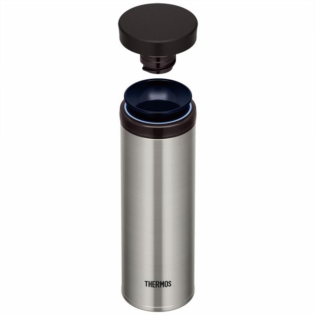 THERMOS(サーモス) ケータイマグ クリアステンレス(350ml)[JNO-350CS] / コンパクト 水筒 ホットドリンク アウトドア | THERMOS | 01