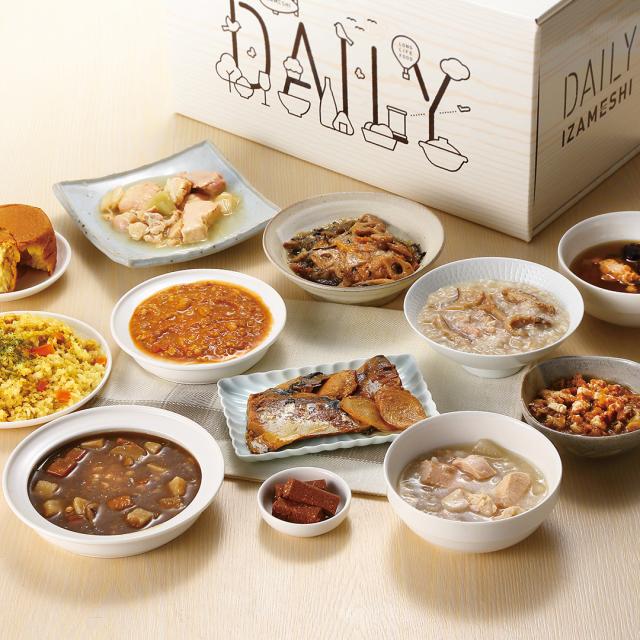 DAILY IZAMESHI 2[652824] 五目ご飯 小松菜ご飯 ドライカレー 大豆たっぷりカレーリゾット 鹹粥 香〓痩肉粥 等 | IZAMESHI | 01