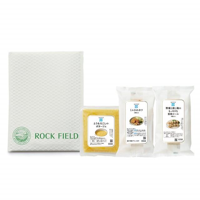 RFFF(ルフフフ) 玄米ロール&ひれカツ&スープセット ミニひれカツ 玄米ロール とうもろこしのポタージュ / 主食 メインメニュー 副菜 |  | 01