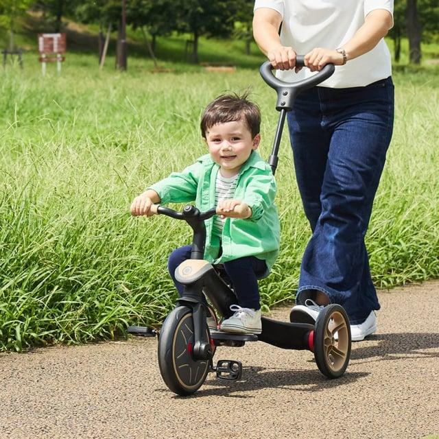 GLOBBER(グロッバー) エクスプローラー トライク 3in1 三輪車/レッド ベビーカーやペダル付き三輪車から二輪のキックバイクへ | GLOBBER | 03