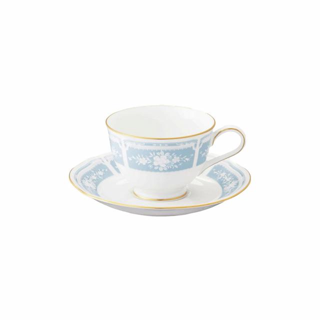 ノリタケ レースウッドゴールド カップ＆ソーサー(5客) 送料無料 
