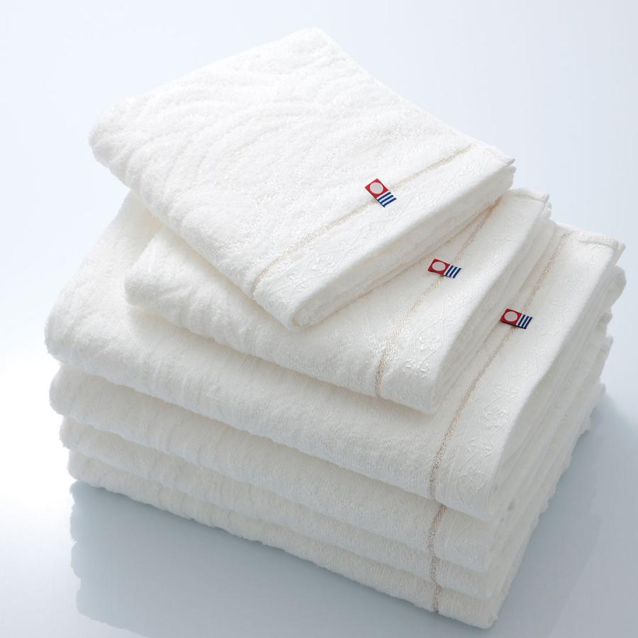 今治タオル お返し ギフト セット 白織タオル SR23020 木箱入り フェイスタオル ウォッシュタオル 内祝 のし タオル 香典返し 品物 女性 結婚 出産 お祝い お礼 | 今治タオル | 05