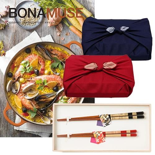 グルメカタログギフト Bonamuse ボナミューズ カベルネフラン 箸二膳 桜草 Epsi Rating Com