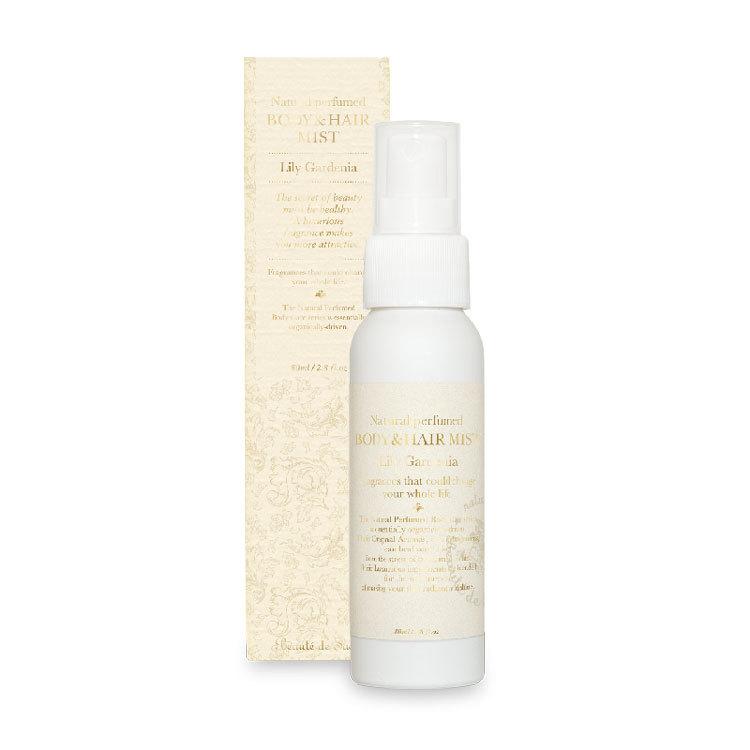 Beaute de Sae ナチュラル パフュームド ボディ＆ヘアミスト 「リリーガーデニア」 ギフト プレゼント おしゃれ | Beaute de Sae