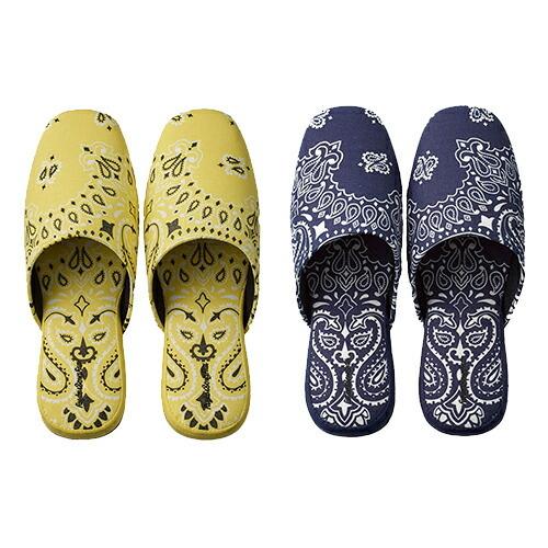 スリッパ かわいい mythography ミソグラフィー バンダナスリッパ お返し ギフト セット メンズ ルームシューズ 室内履き レディース おしゃれ 誕生日 |  | 01