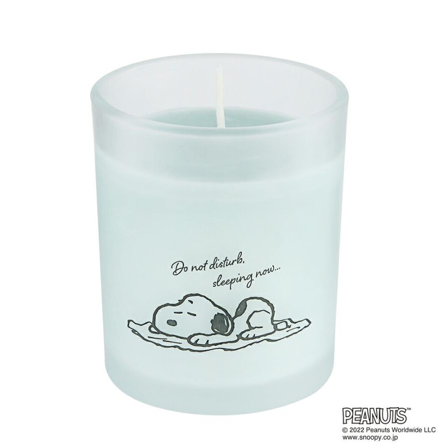 PEANUTS（ピーナッツ） アロマキャンドル ＜スリープインラベンダー＞ ギフト お返し 贈り物 プレゼント 誕生日 天然精油配合 アロマ インテリア リラックス | アロマキャンドル | 01