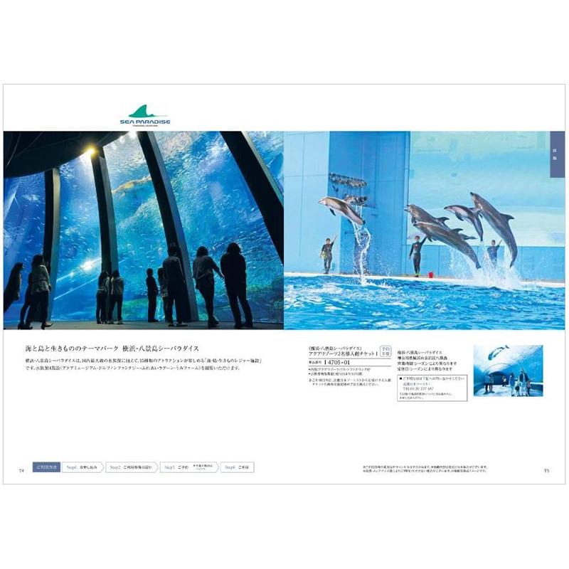 和(なごみ) カタログギフト 縮緬(ちりめん) +スターバックス プレミアムミックスギフト(SBP-20B)【風呂敷包み】 香典返し 葬儀 家族葬 御挨拶状 ギフトカタログ | CONCENT | 05