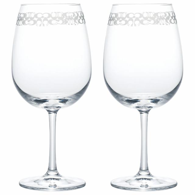 COACH(コーチ)ワイングラス ペア 送料無料 テーブルウェア テーブルウェア 結婚祝い 新築祝い ペアロックグラス 出産内祝い 新築内祝い 内祝い お返し 結婚 | COACH