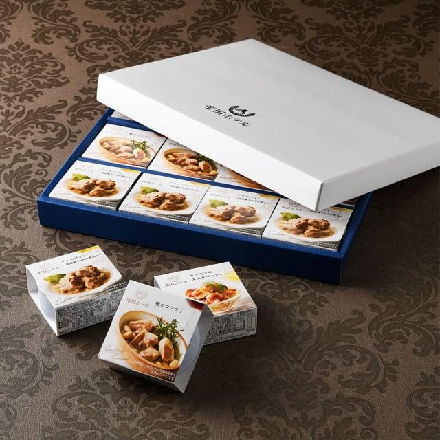 帝国ホテル オードブル缶詰セット YS-100A(3種12個入) 【常温食品