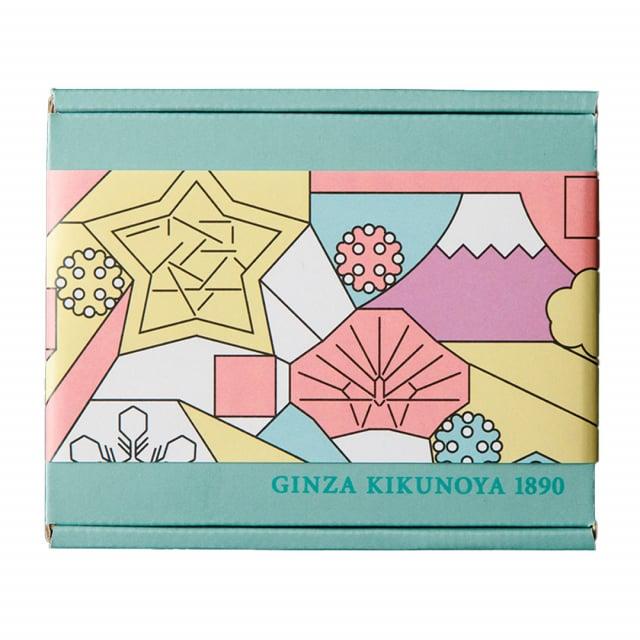銀座菊廼舎(きくのや) 登録商標 冨貴寄(ふきよせ) 135周年限定缶 菊花