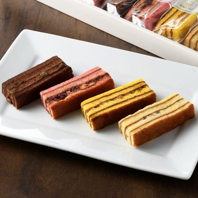 帝国ホテル スティックバウム詰合せ 4種7個入 / バウムクーヘン バームクーヘン プレーン 焼き菓子 洋菓子 焼菓子 スイーツ お菓子 セット | 帝国ホテル | 01