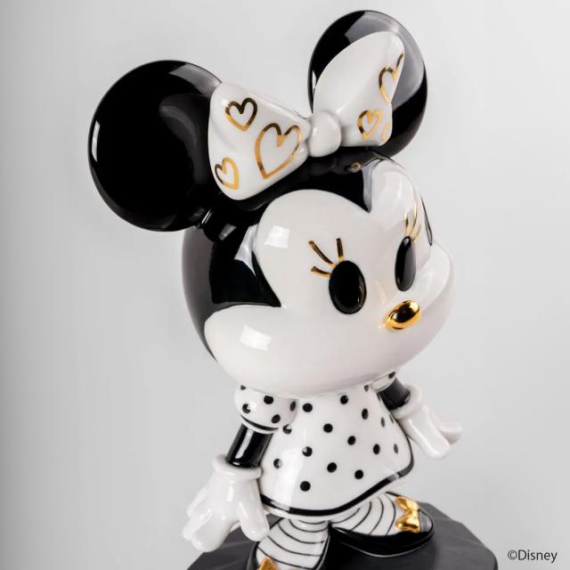 LLADRO（リヤドロ） ミニーマウス (Black & White) 01009707 : ギフト
