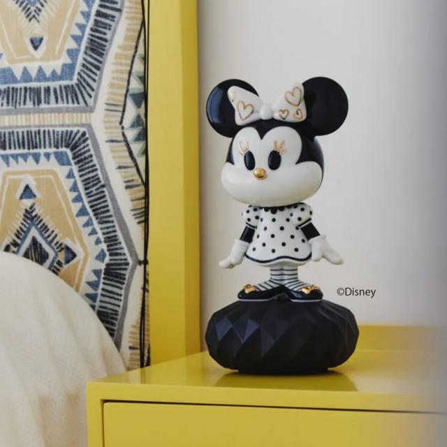 LLADRO（リヤドロ） ミニーマウス (Black & White) 01009707 : ギフト