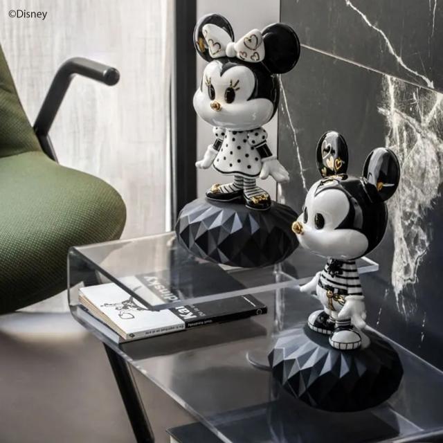 LLADRO（リヤドロ） ミニーマウス (Black & White) 01009707 : ギフト