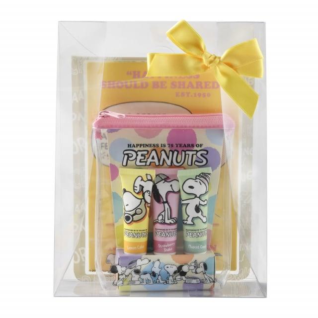 PEANUTS(ピーナッツ)誕生75周年記念デザインアート ギフトセット<レモンティー> フレグランスカード、スタンド/ハンドクリーム | PEANUTS | 02