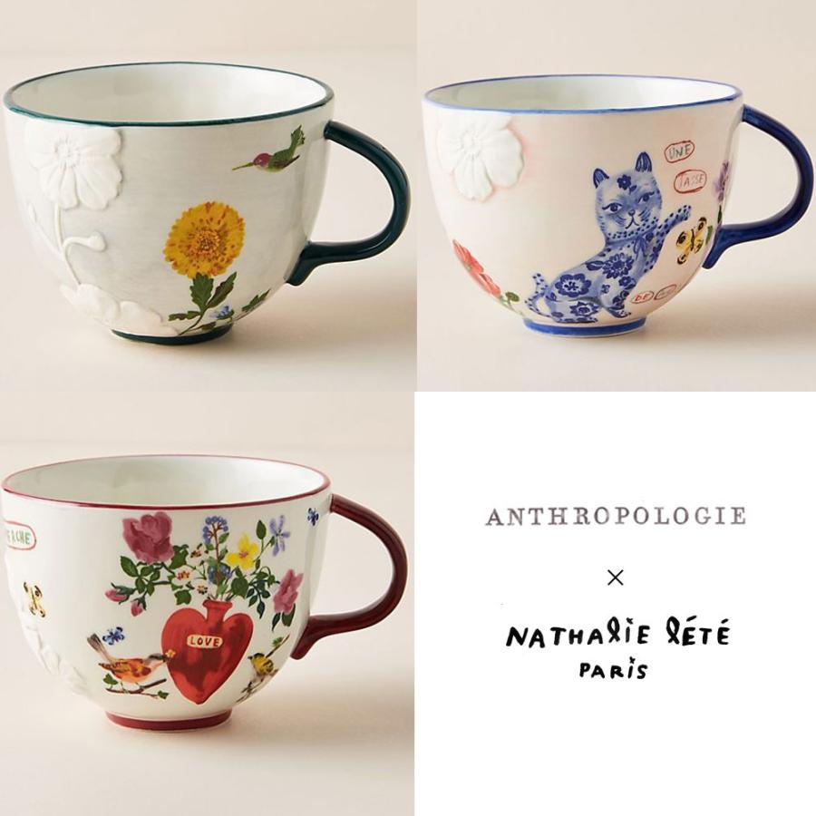 アンソロポロジー ナタリーレテ マグカップ コーヒーカップ スープ 