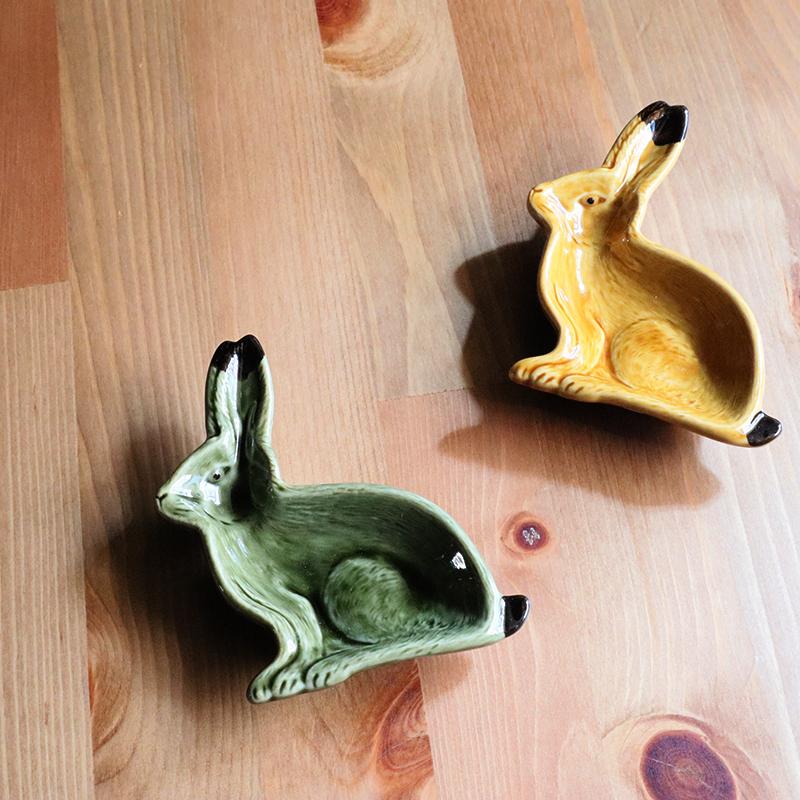 アンジュール うさぎ グラタン皿 リス 3点セット 食器 磁器 日本製