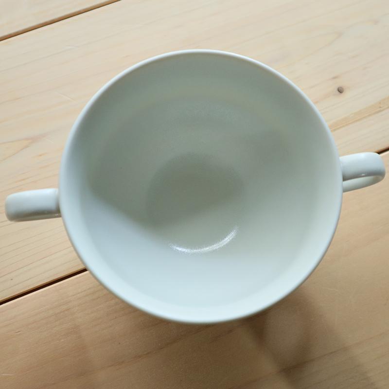 studio m'（スタジオエム） スープカップ メルシー ダブルハンドル