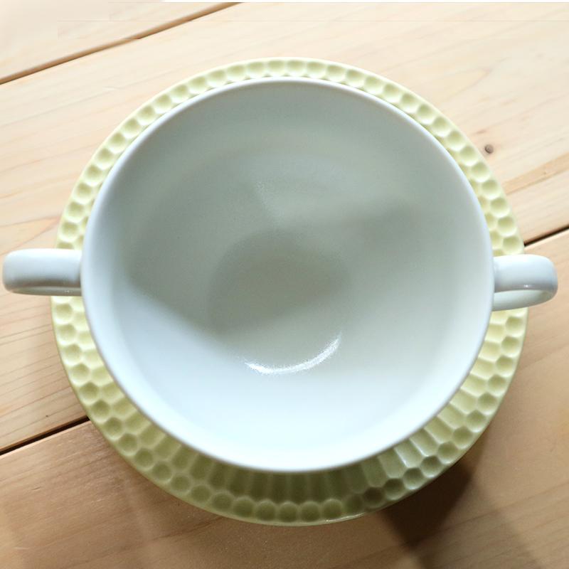 studio m'（スタジオエム） スープカップ メルシー ダブルハンドル