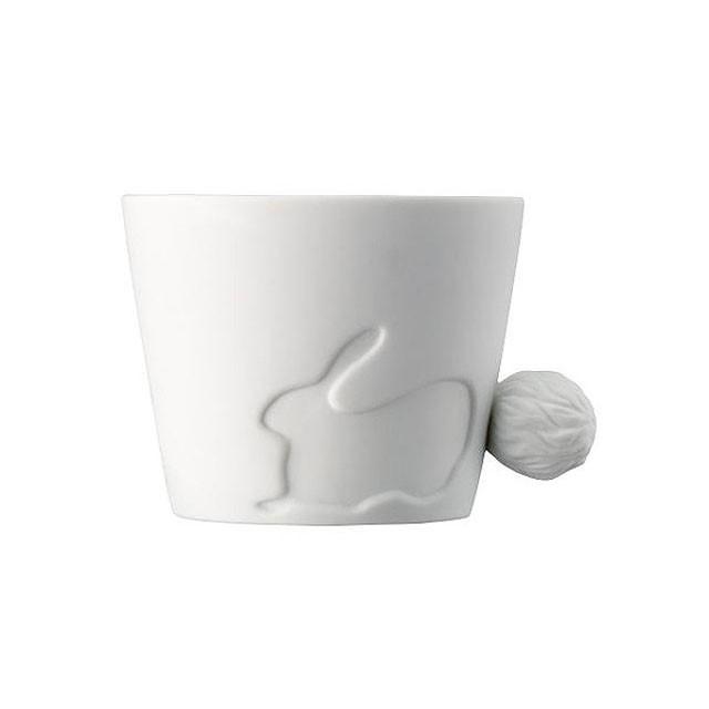KINTO(キントー)しっぽが持ち手のアニマルマグカップ ねこ/りす/バンビ/うさぎ Mugtail マグテイル 磁器製 ギフト | KINTO | 04